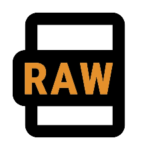 icon for RAW photos