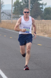 photographer running a marathon